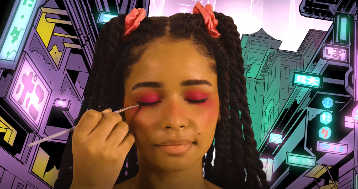 Egirl makeup look tutorial step 5