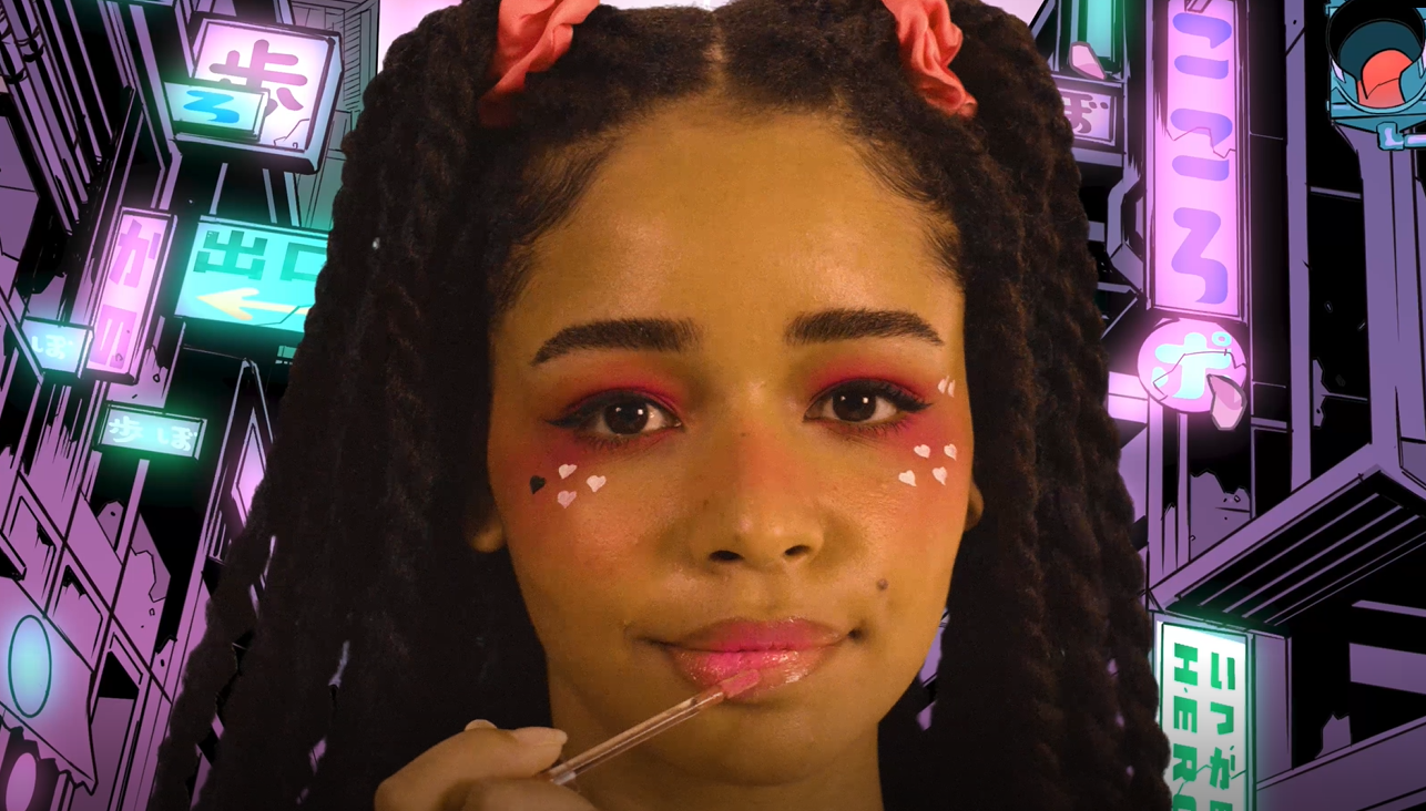 Egirl makeup look tutorial step 7