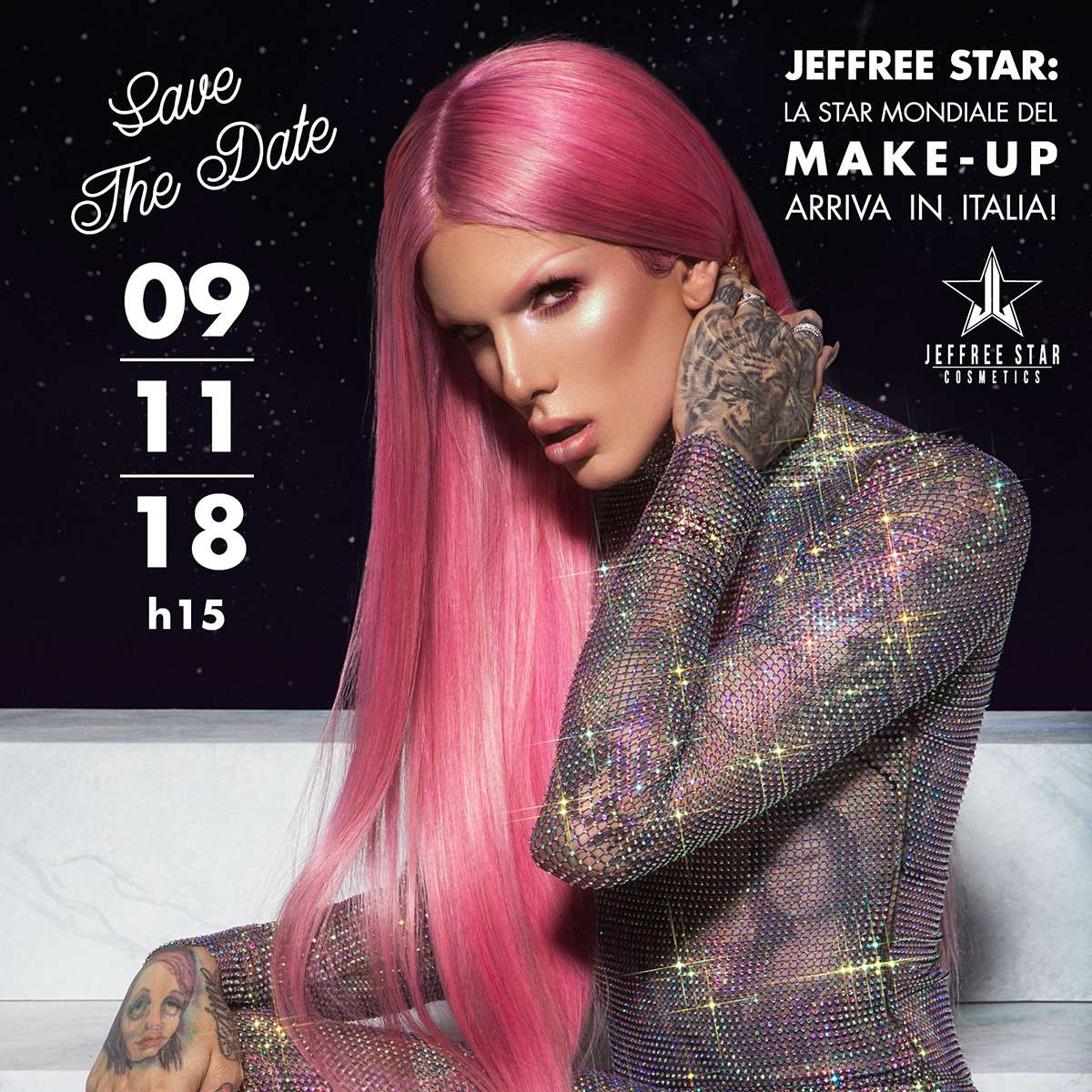 Jeffree Star a Milano