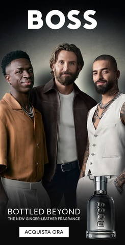 Boss Bottled Beyond nuova fragranza ginger leather con supporto telefono in omaggio acquista ora