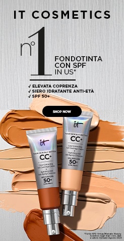 IT Cosmetics CC+ Cream, fondotinta con SPF 50+, alta coprenza e siero anti-età