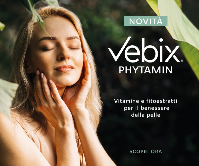 MIT2026-WK28-Vebix-HP-Banner.png NOVITÀ Vebix Phytamin, vitamine e fitoestratti per il benessere della pelle, trattamento viso ispirato alla natura, SCOPRI ORA