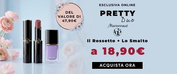 Pretty Duo Marionnaud: rossetto e smalto a 18,90 euro.