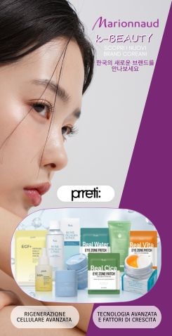 Prreti K-Beauty, skincare coreana con Biome Collagen, Real Aloe ed EGF+, per rigenerazione cellulare avanzata e pelle luminosa
