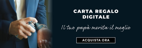 Carta regalo digitale ideale per la Festa del Papà, regalo semplice e immediato.
