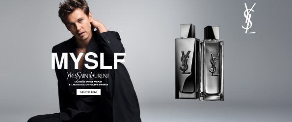 MIT2026-WK29-YSL-CP-Grid-Banner.jpg Yves Saint Laurent MYSLF, l’iconico Eau de Parfum e il nuovo Eau de Toilette Intense in eleganti flaconi neri, SCOPRI ORA