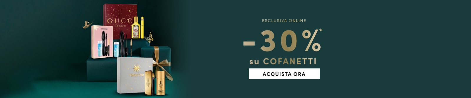 Esclusiva online -30% su cofanetti Acquista ora