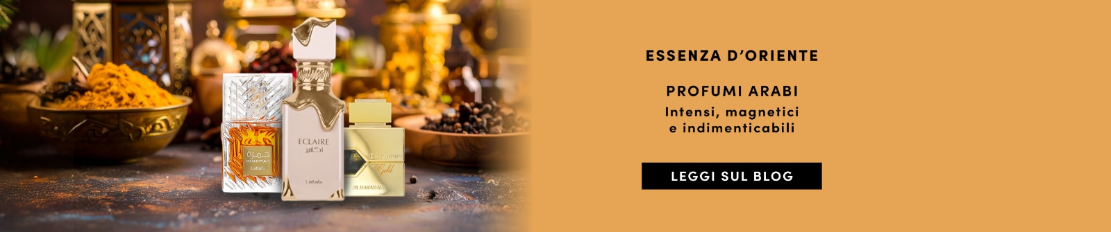 Essenza d&apos;Oriente: profumi arabi intensi e magnetici