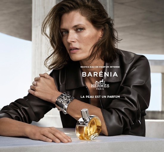 Hermès Barénia - Nuovo Eau de Parfum Intense con flacone elegante, ispirato alla pelle e allo stile parigino.