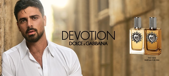 Dolce &amp; Gabbana Devotion – nuovo profumo uomo con cuore dorato.