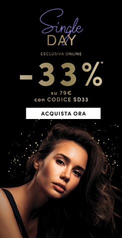 Single Day esclusiva online -33% su 79€ con codice SD33 Acquista ora