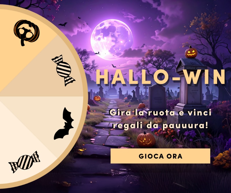 Hallo-Win, Gira la ruota e vinci regali da pauuura!, Gioca ora