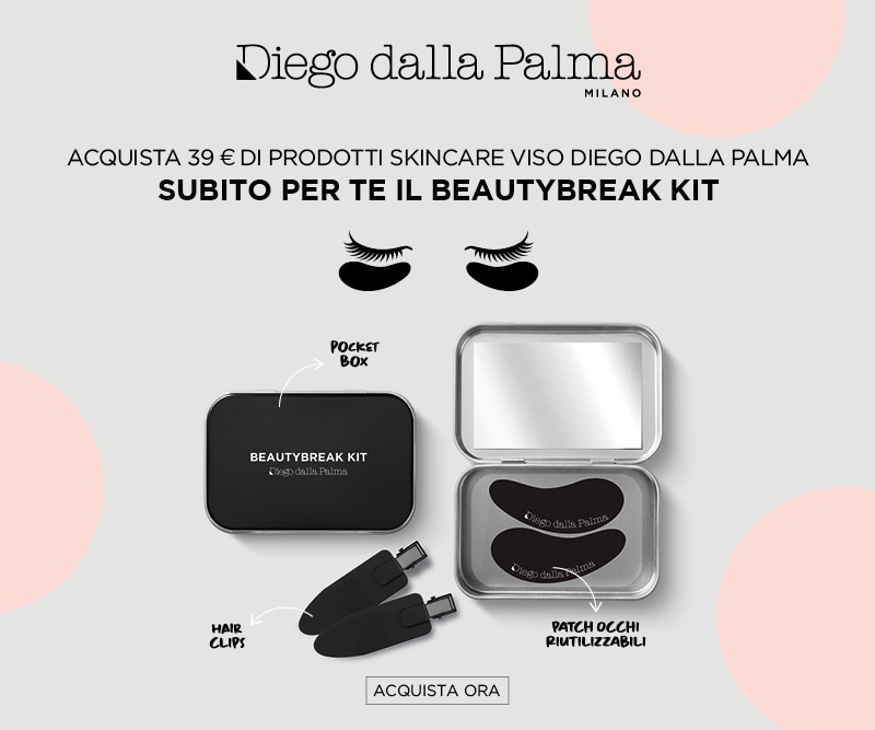 Kit BeautyBreak Diego Dalla Palma con acquisto skincare viso €39