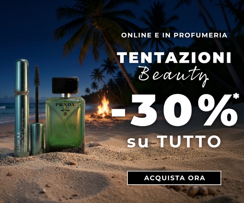 MIT2026-WK28-Tentazione-Beauty-30-HP-Banner.png Generating response Copilot said: TENTAZIONI Beauty online e in profumeria, -30% su tutto con profumo e mascara sulla spiaggia, ACQUISTA ORA