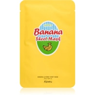 23 G A'PIEU BANANA & HONEY SHEET MASK Maschera in Tessuto Nutriente alla Banana e Miele  1 di 2 