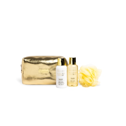 100ml+100ml IDC SCENTED BATH GOLD MINI BATH SET Cofanetto Regalo  1 di 3 