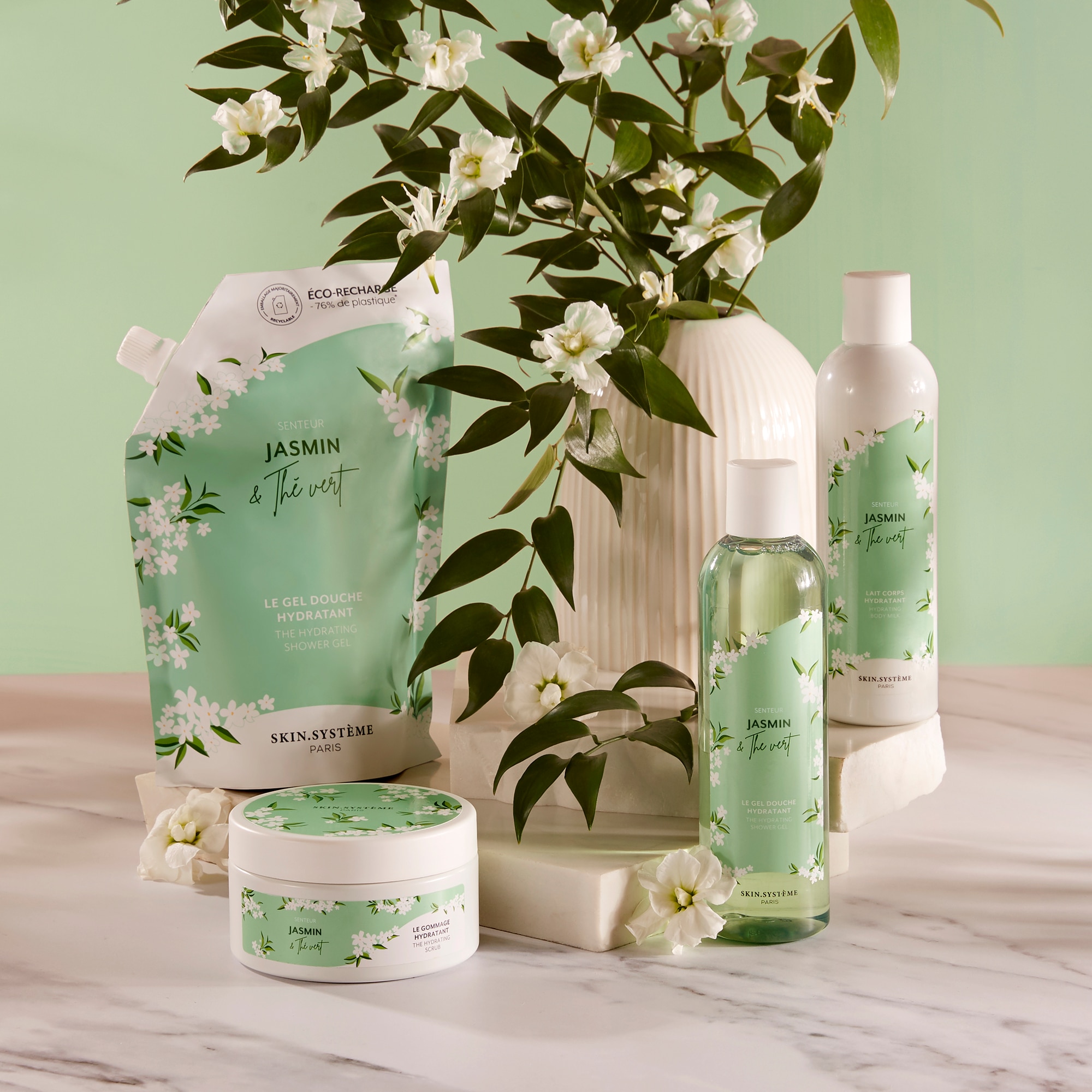 Scrub Corpo Gelsomino e Tè Verde