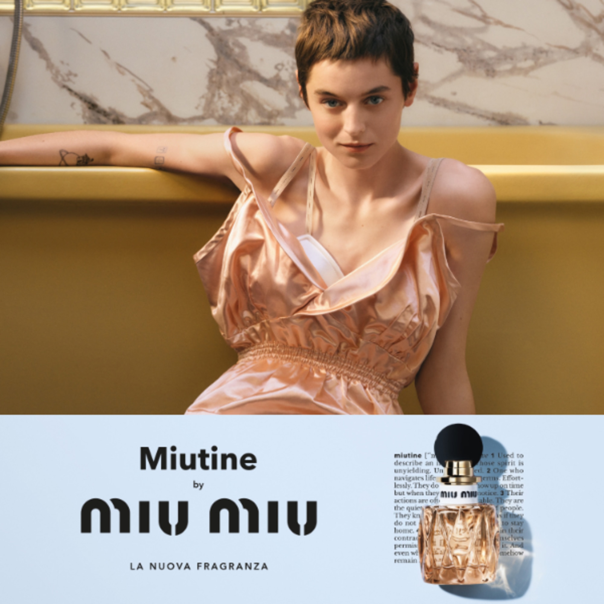 50 ML Miu Miu MIUTINE Eau De Parfum - Profumo Donna Fruttato Floreale Gourmand  1 di 8 