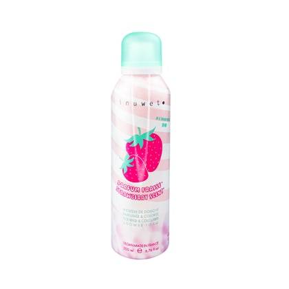 200 ML Inuwet DOCCIA SCHIUMA FRAGOLA Doccia Schiuma 1 di 3