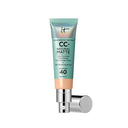IT Cosmetics YOUR SKIN BUT BETTER CC+ CREAM NATURAL MATTE WITH SPF40 Fondotinta 1 di 6