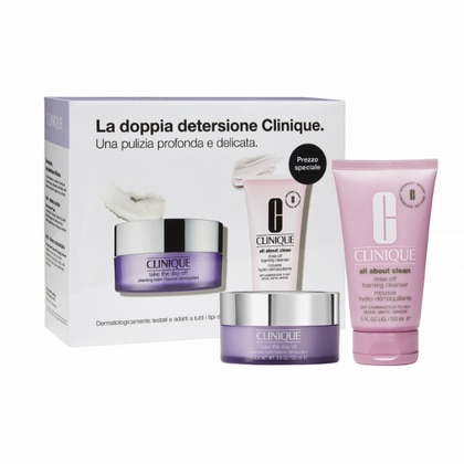 125ml+150ml Clinique SET DOPPIA DETERSIONE Cofanetto Regalo  1 di 3 