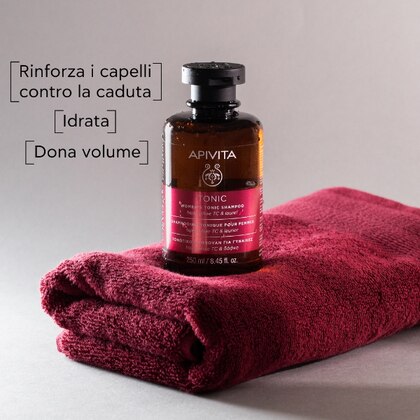 250 ML Apivita TONIC Shampoo Tonificante Donna  1 di 6 