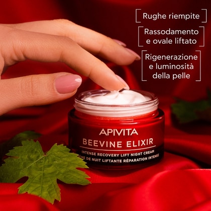 50 ML Apivita BEEVINE ELIXIR Crema Notte intensiva Liftante Rigenerante  1 di 7 