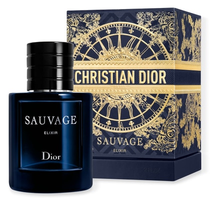 60 ML Dior SAUVAGE ELIXIR – EDIZIONE LIMITATA ELISIR DI FRAGRANZA Cofanetto Regalo  1 di 1 Cofanetto Regalo