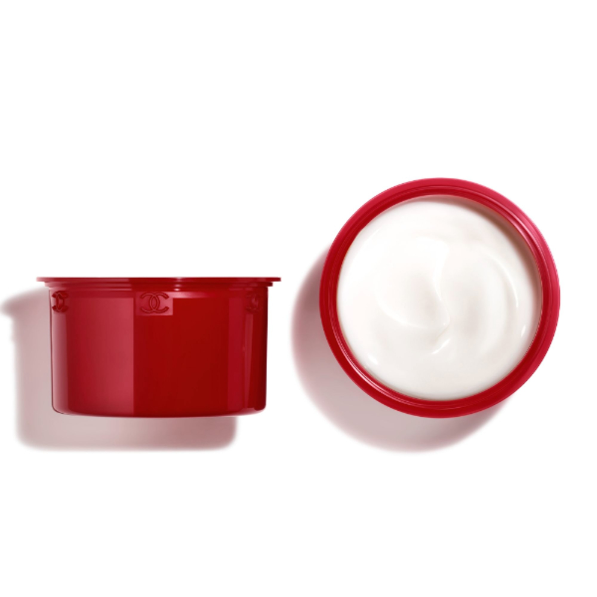 50g ric. CHANEL N°1 DE CHANEL CREMA ALLA CAMELIA ROSSA RIMPOLPARE − LEVIGARE − PROTEGGERE 1 di 4