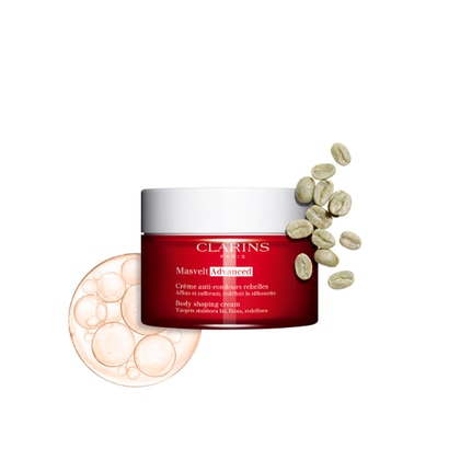 200 ML Clarins MASVELT ADVANCED Crema Snellente Anti-Rotondità Ribelli  1 di 3 