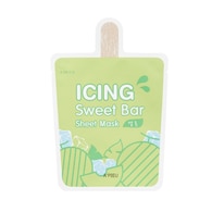 21 G A'PIEU ICING SWEET BAR SHEET MASK Maschera in Tessuto Iluminante al Melone e Kiwi  1 di 2 