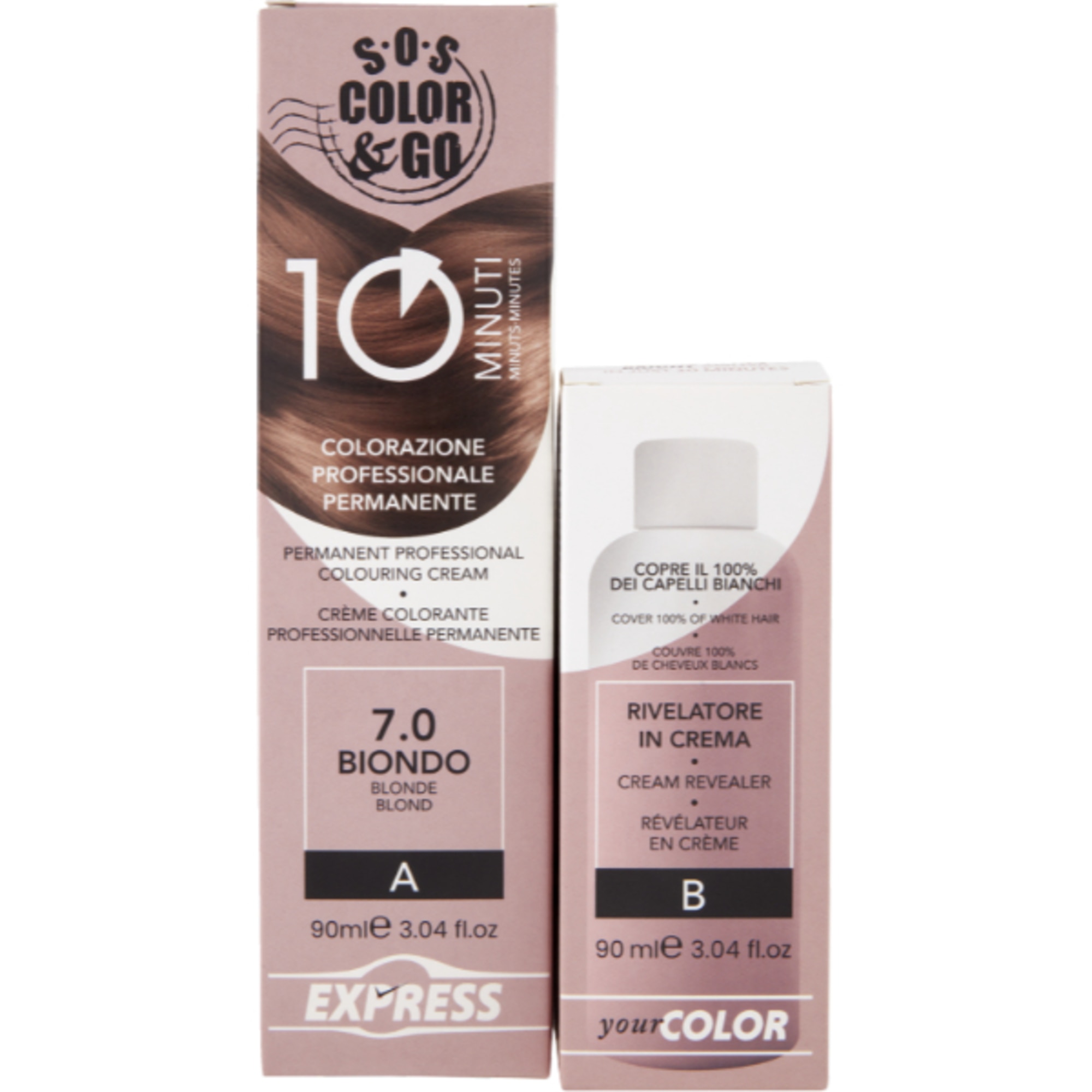 ALAMA PROFESSIONAL SOS COLOR&GO 10MIN Duo Set 1 di 1