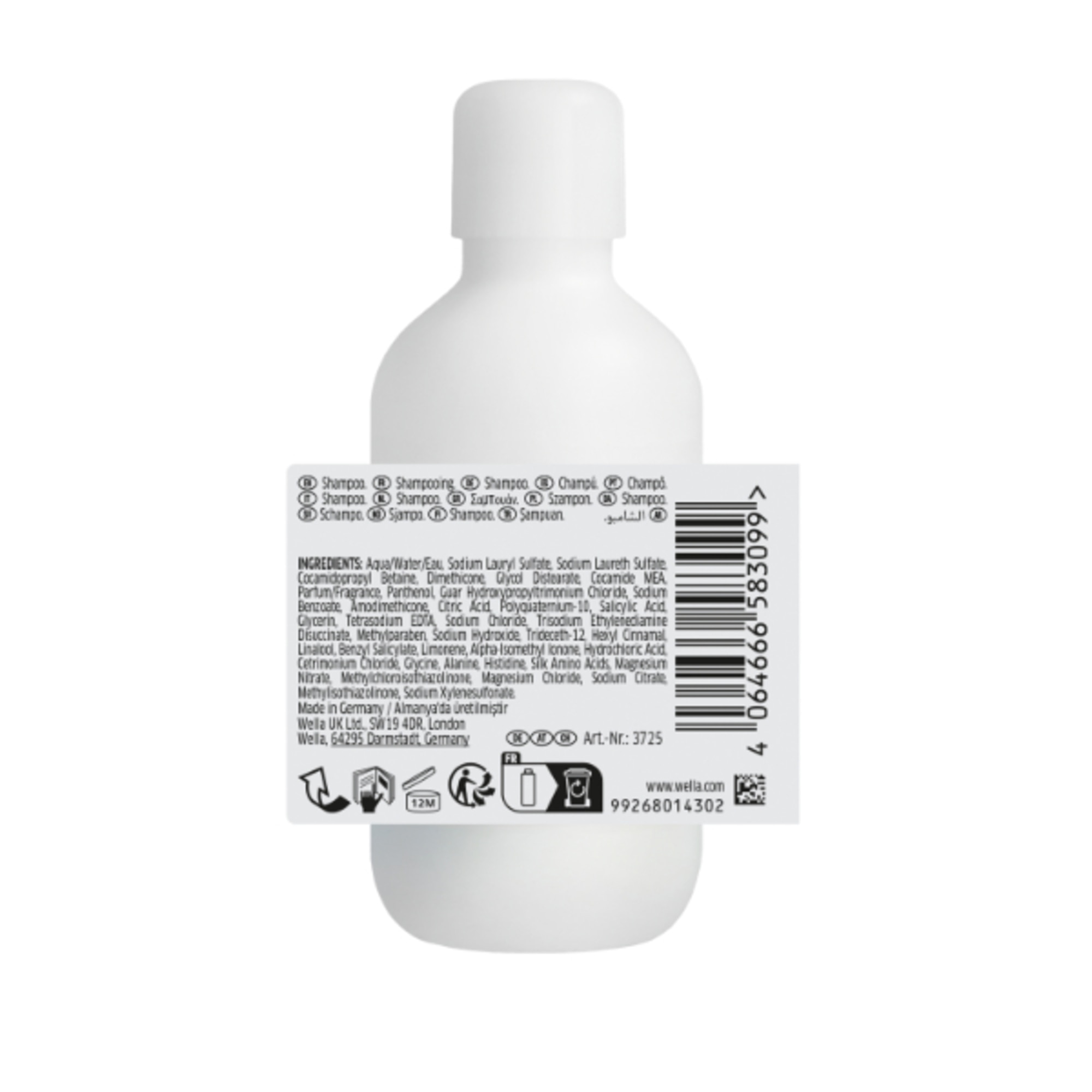 100 ML WELLA FUSION WELLA Shampoo Capelli Danneggiati 1 di 8