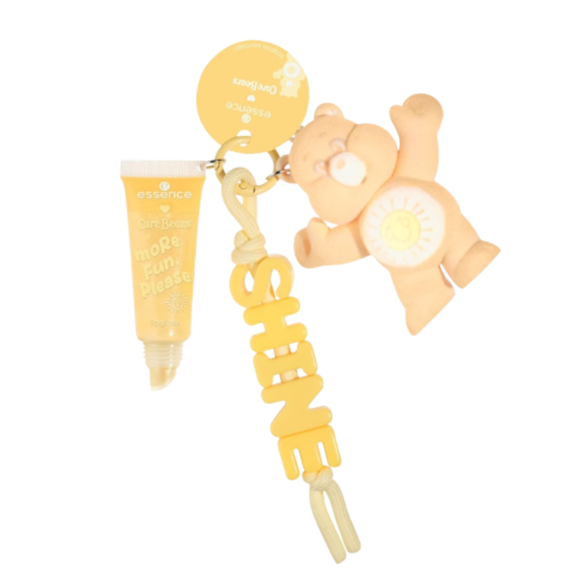 Essence CARE BEARS Lucidalabbra con portachiavi 1 di 1 Lucidalabbra con portachiavi