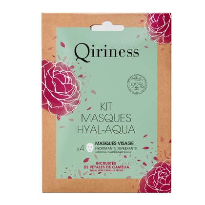 4x25g Qiriness KIT MASQUE HYAL-AQUA Kit Maschere Viso  1 di 1 