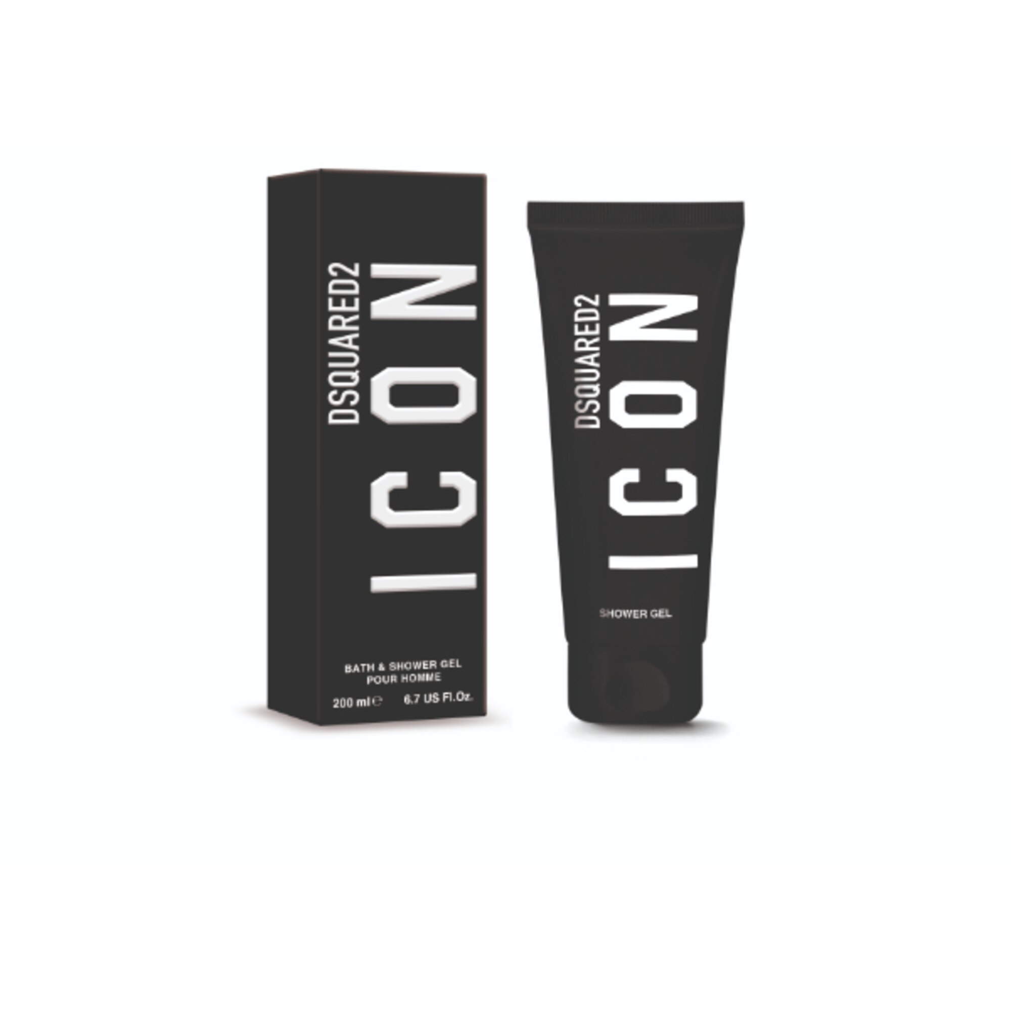 200 ML Dsquared² ICON POUR HOMME Shower Gel 1 di 2