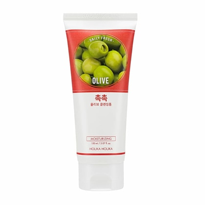 150 ML HOLIKA HOLIKA DAILY FRESH OLIVE CLEANSING FOAM Schiuma Detergente  1 di 1 