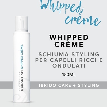 150 ML Sebastian WHIPPED CRÈME Spuma Capelli  1 di 2 