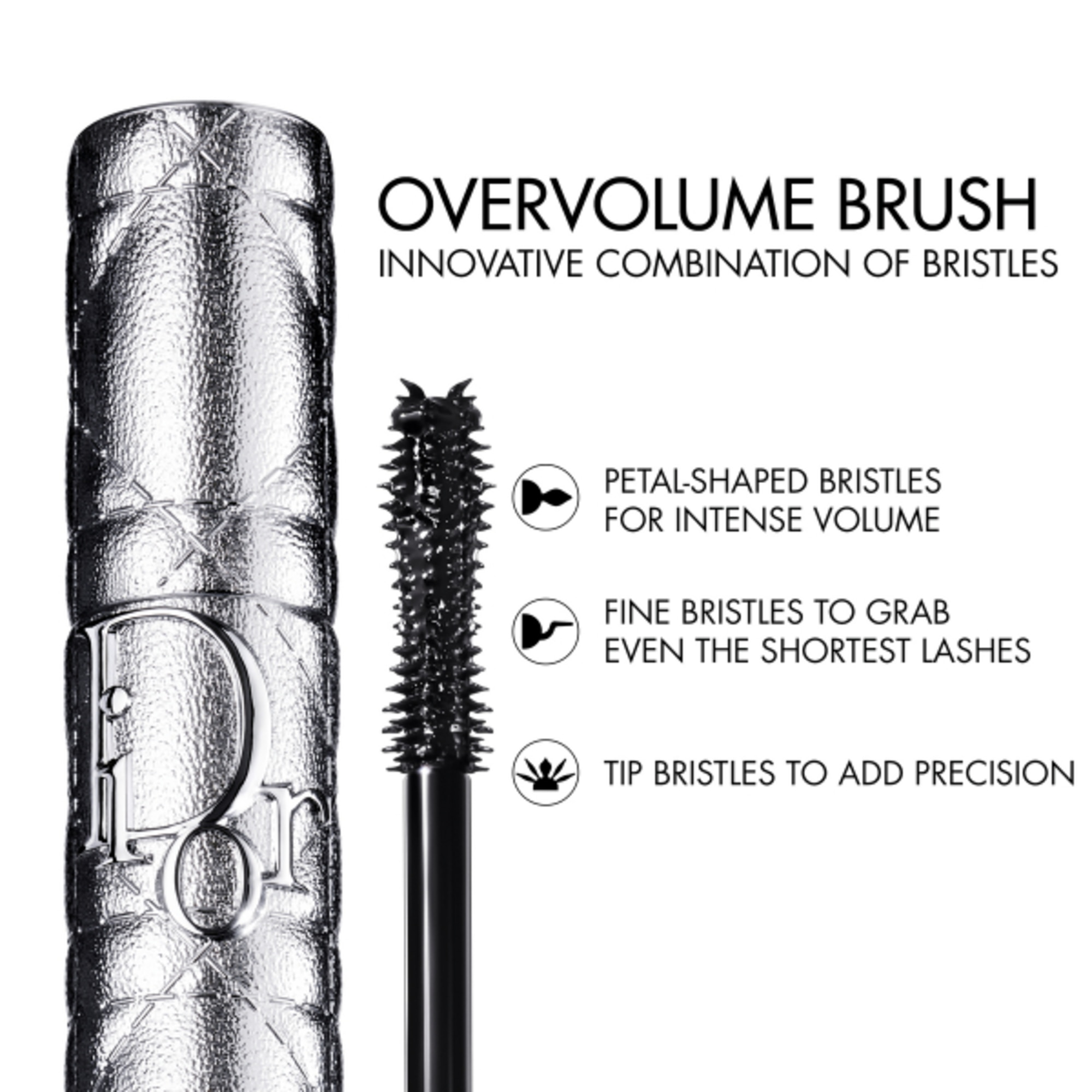  Dior DIORSHOW OVERVOLUME WATERPROOF Mascara Waterproof Volume Estremo 48 Ore  1 di 6 