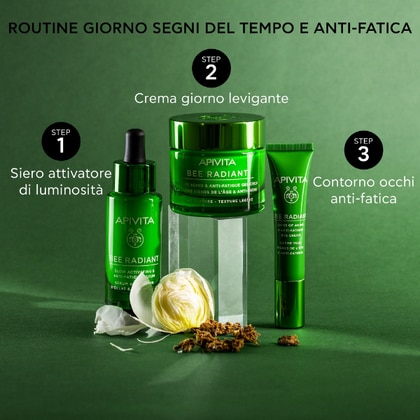 30 ML Apivita BEE RADIANT Siero Attivatore di Luminosità e Anti-Fatica  1 di 7 