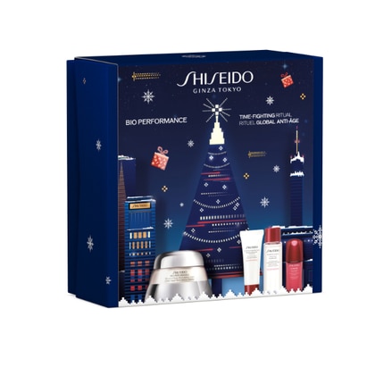 50ml+15ml+30ml+10ml Shiseido BIO-PERFORMANCE HOLIDAY KIT Cofanetto Regalo  1 di 3 