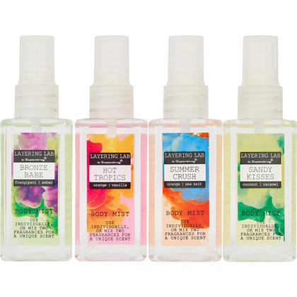 50ml+50ml+50ml+50ml SUPERDRUG GIFTBOX LAYERING LAB SUMMER EDITION Cofanetto Regalo  1 di 2 