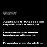 30 ML Sebastian POTION 9 Gocce - Olio per Capelli Luminosi 4 di 8 Gocce - Olio per Capelli Luminosi