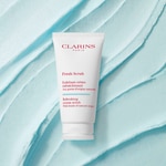 50 ML Clarins FRESH SCRUB Crema Esfoliante Rinfrescante con Granuli di Origine Naturale. 5 di 6 Crema Esfoliante Rinfrescante con Granuli di Origine Naturale.