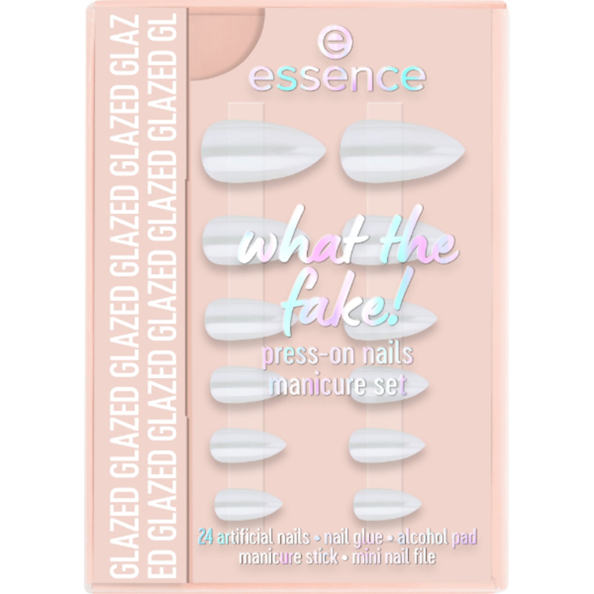 Essence WHAT THE FAKE! Press-On Set Manicure 01 1 di 3