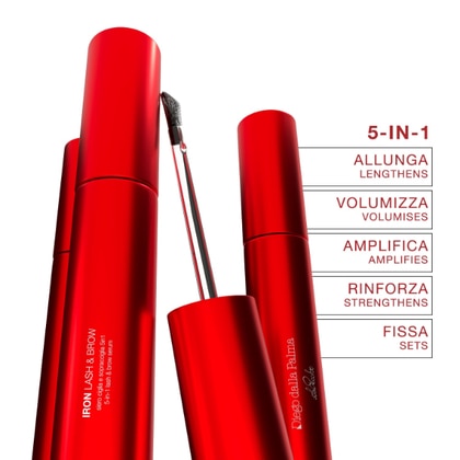 6 ML Diego dalla Palma IRON LASH & BROW Siero Ciglia & Sopracciglia 5 in 1  1 di 7 