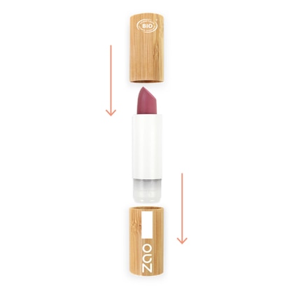  ZAO BAMBOO ROSSETTO COCOON Rossetto Balsamo Labbra  1 di 3 