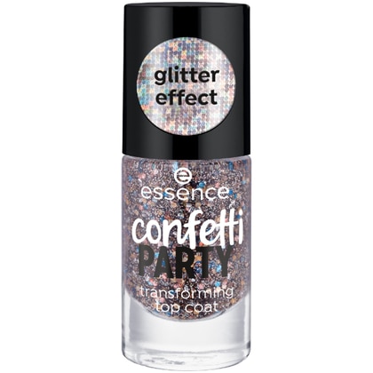  Essence CONFETTI PARTY TRANSFORMING Smalto Unghie  1 di 3 