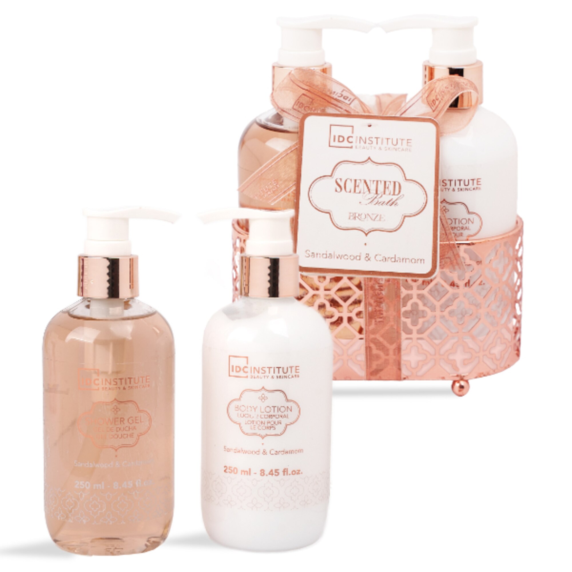 IDC SCENTED BATH BRONZE SHOWER DUO Cofanetto Regalo 1 di 3 Cofanetto Regalo