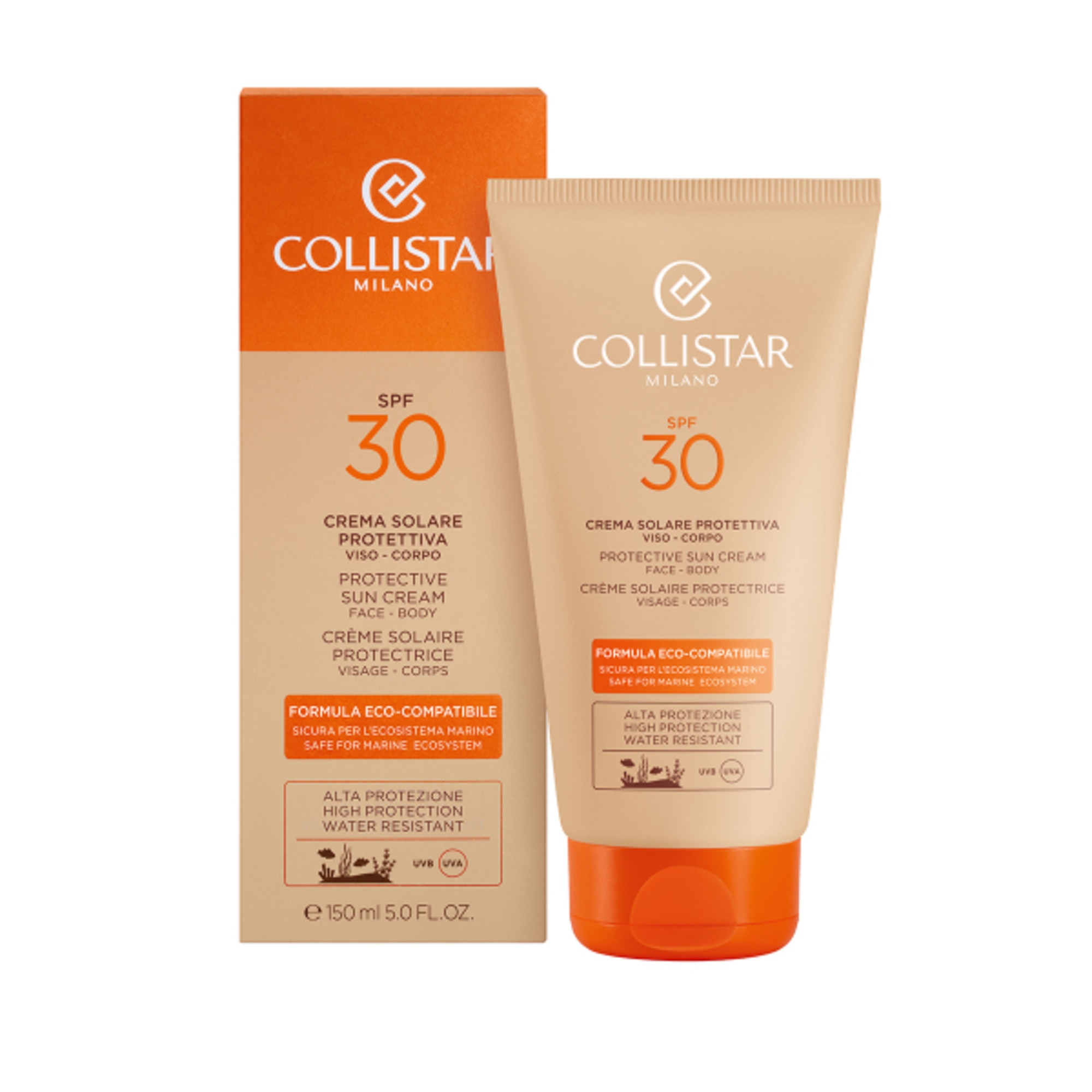 Crema Solare Viso e Corpo SPF30